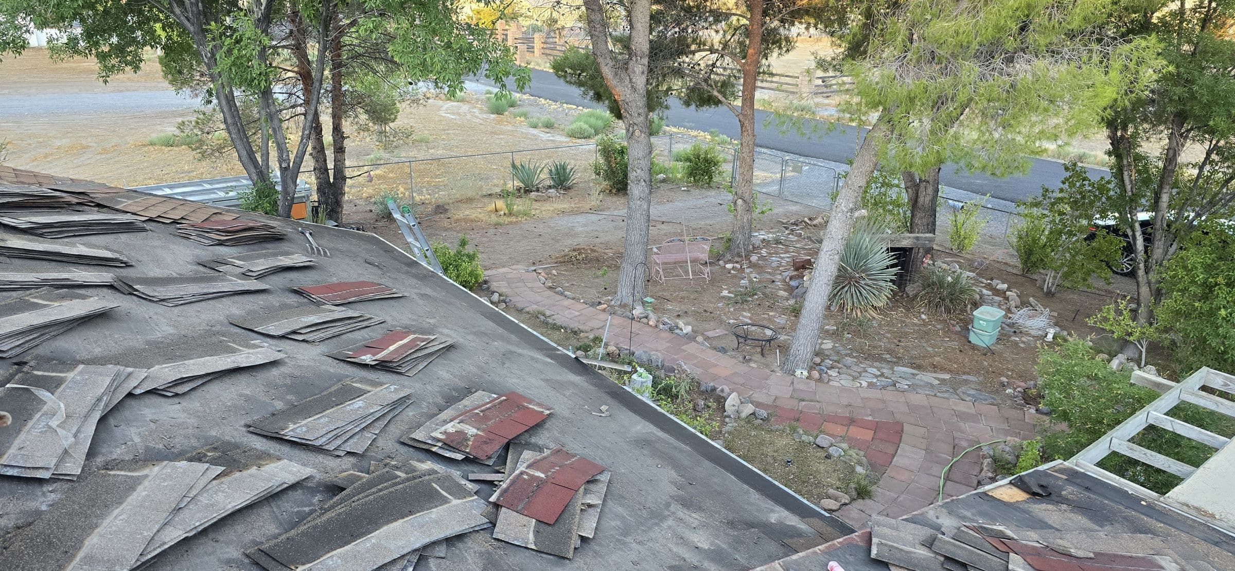 tear-off down to the deck